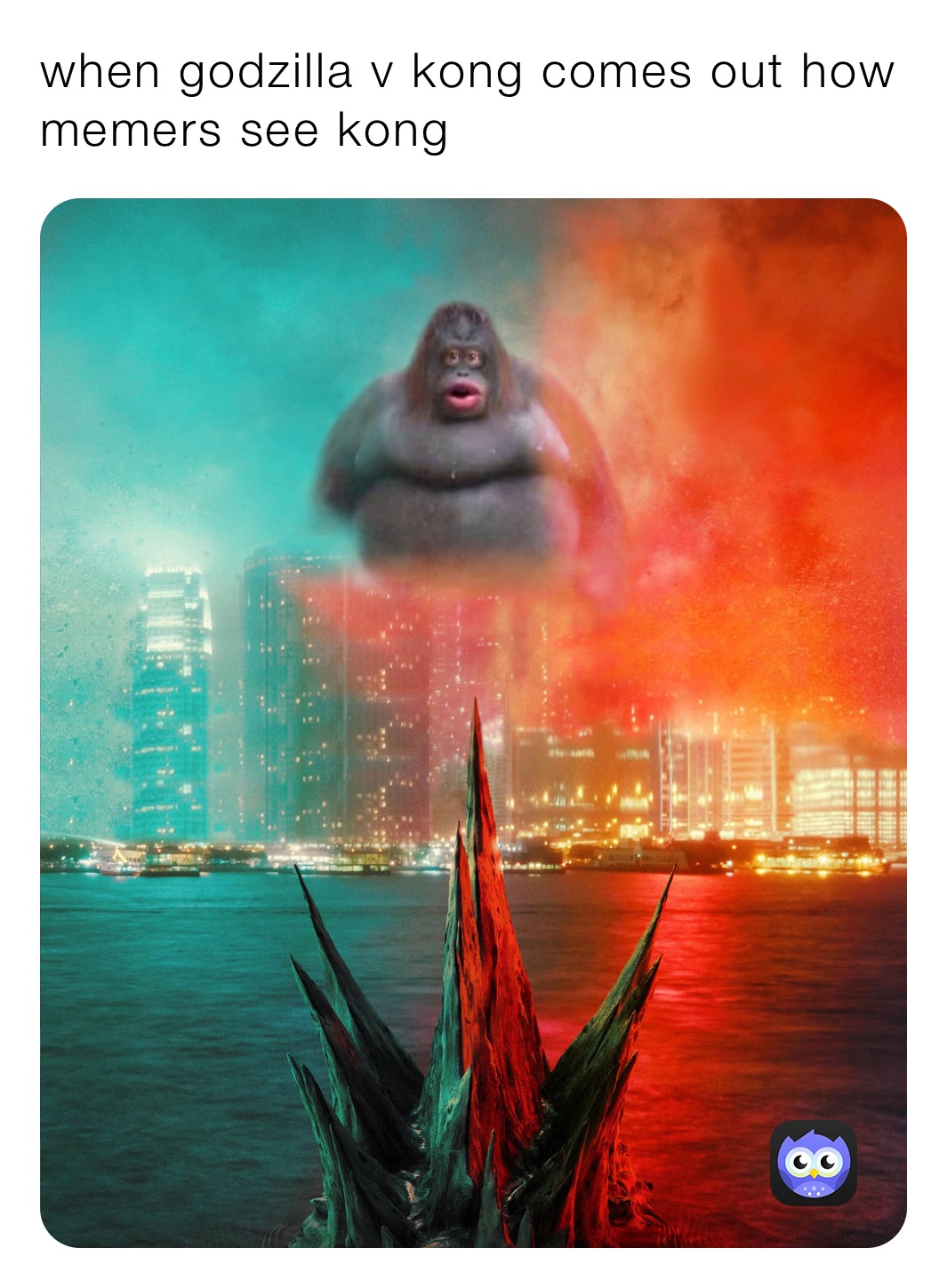 when godzilla v kong comes out how memers see kong