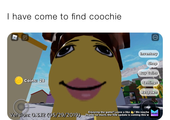 I have come to find coochie