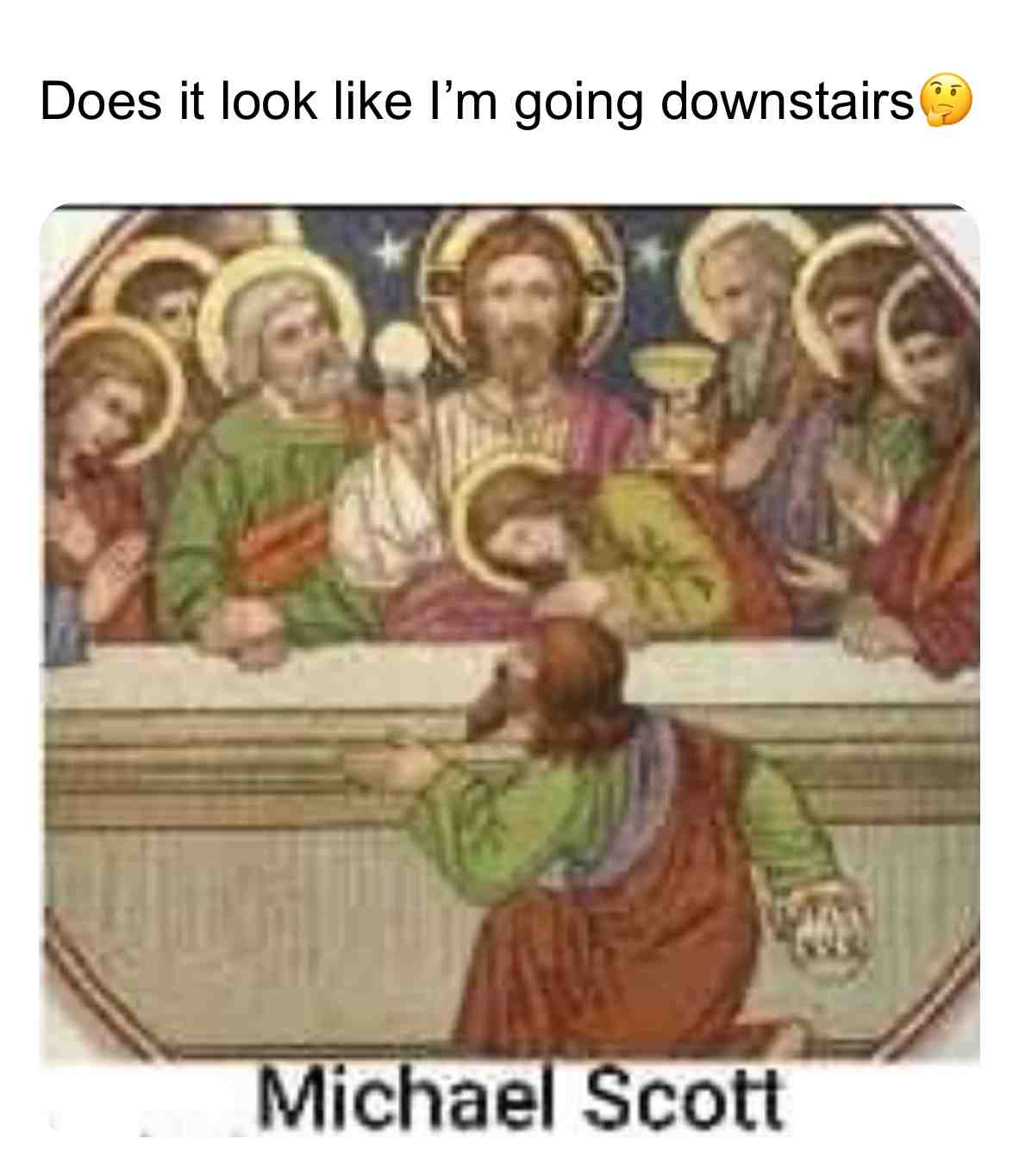 Meme shared by @CreedBrattonMeme
