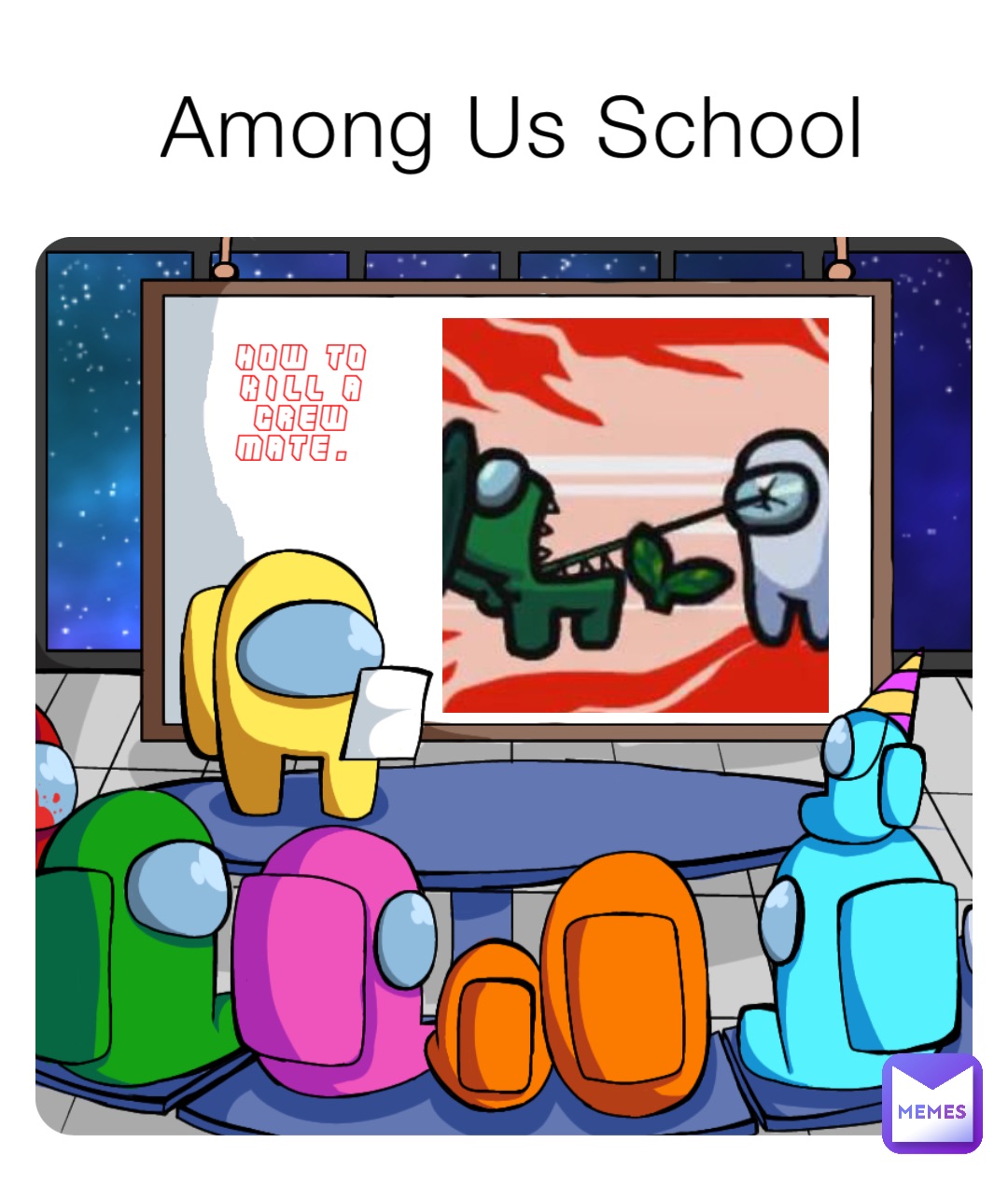 Among Us But Its School 