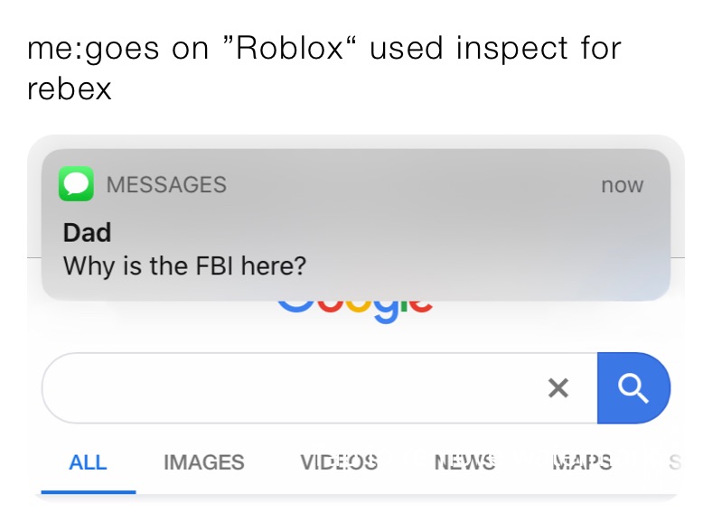 me:goes on ”Roblox“ used inspect for rebex