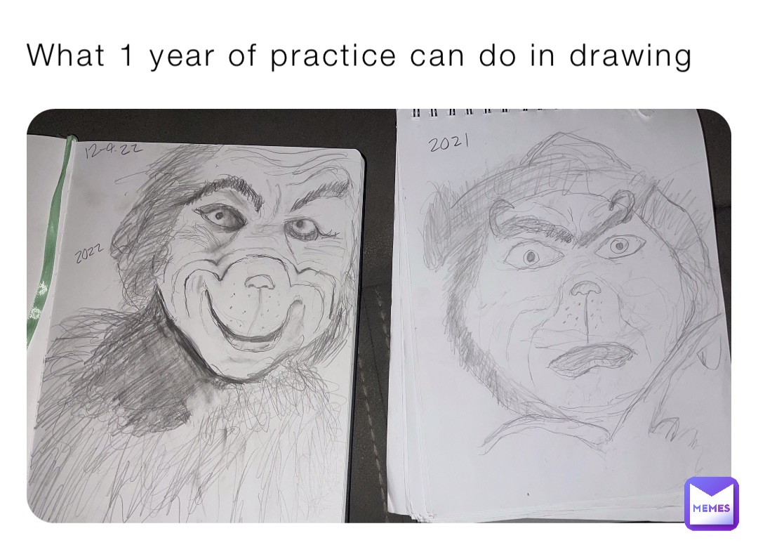 What 1 year of practice can do in drawing