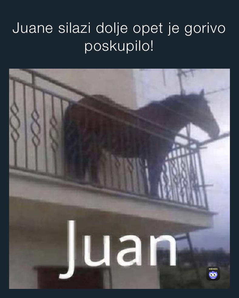 Juane silazi dolje opet je gorivo poskupilo!