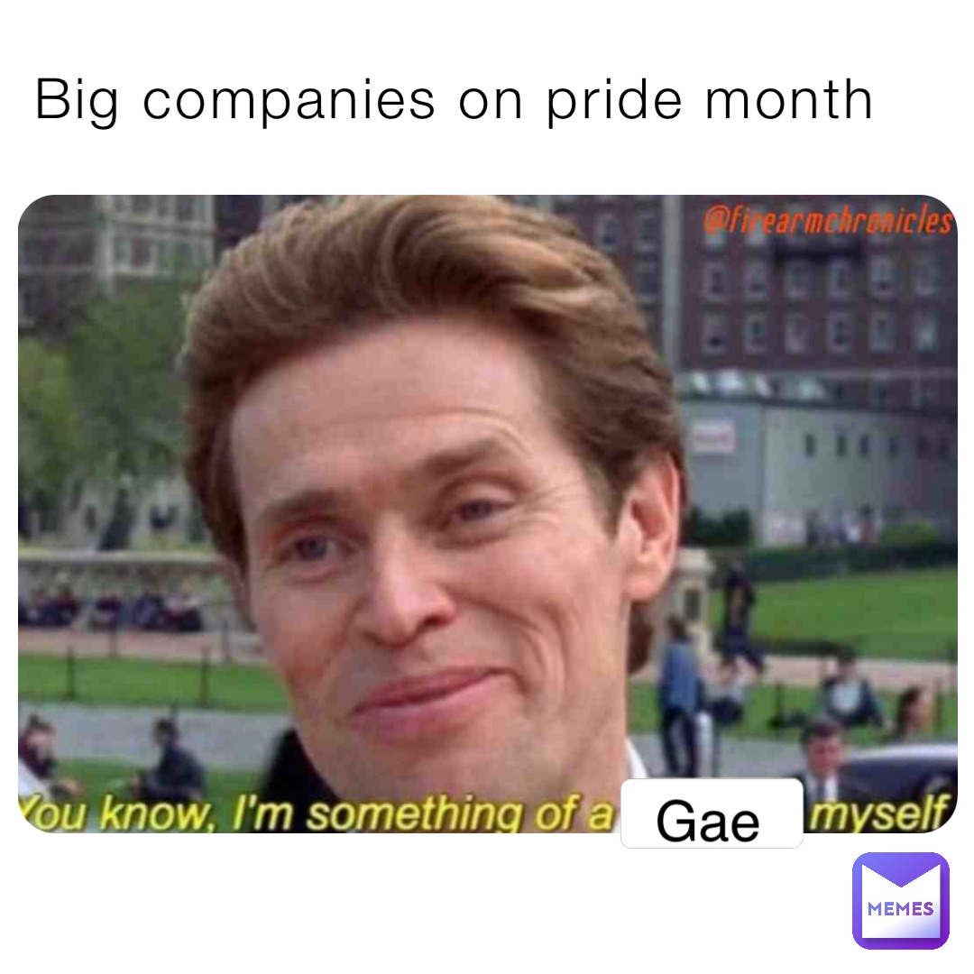 Big companies on pride month Gayer Gae