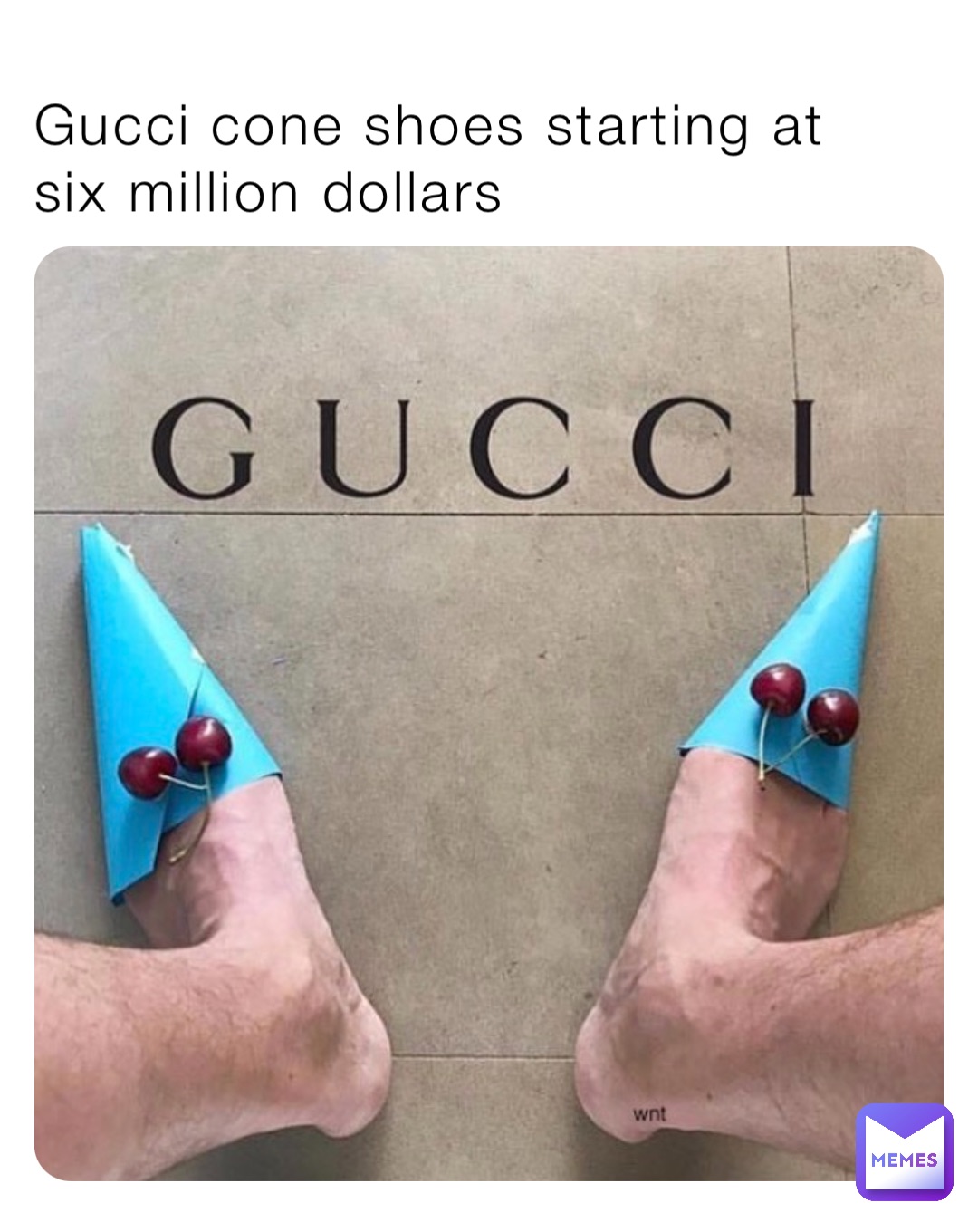 Gucci cone shoes starting at six million dollars