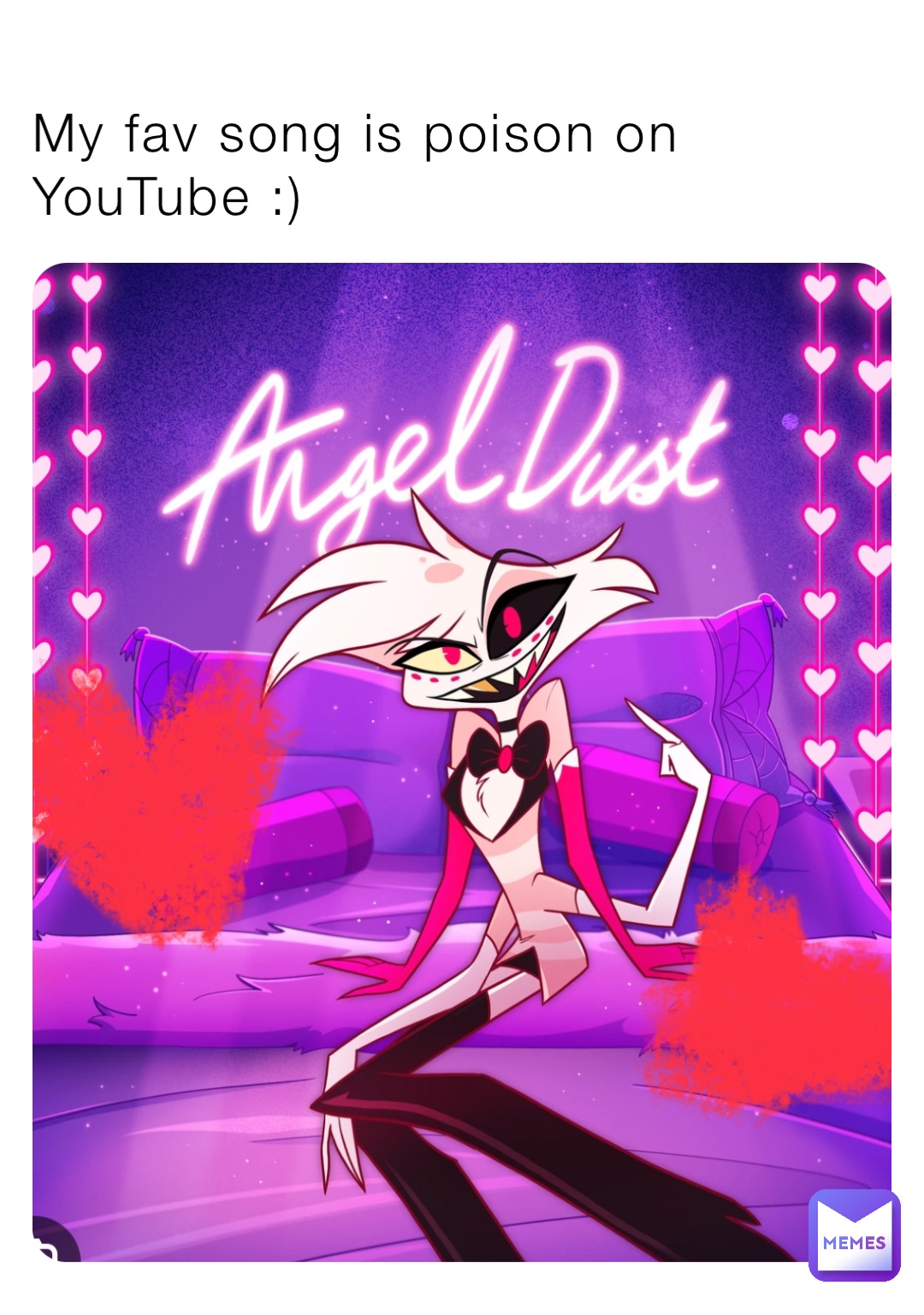 My fav song is poison on YouTube :)