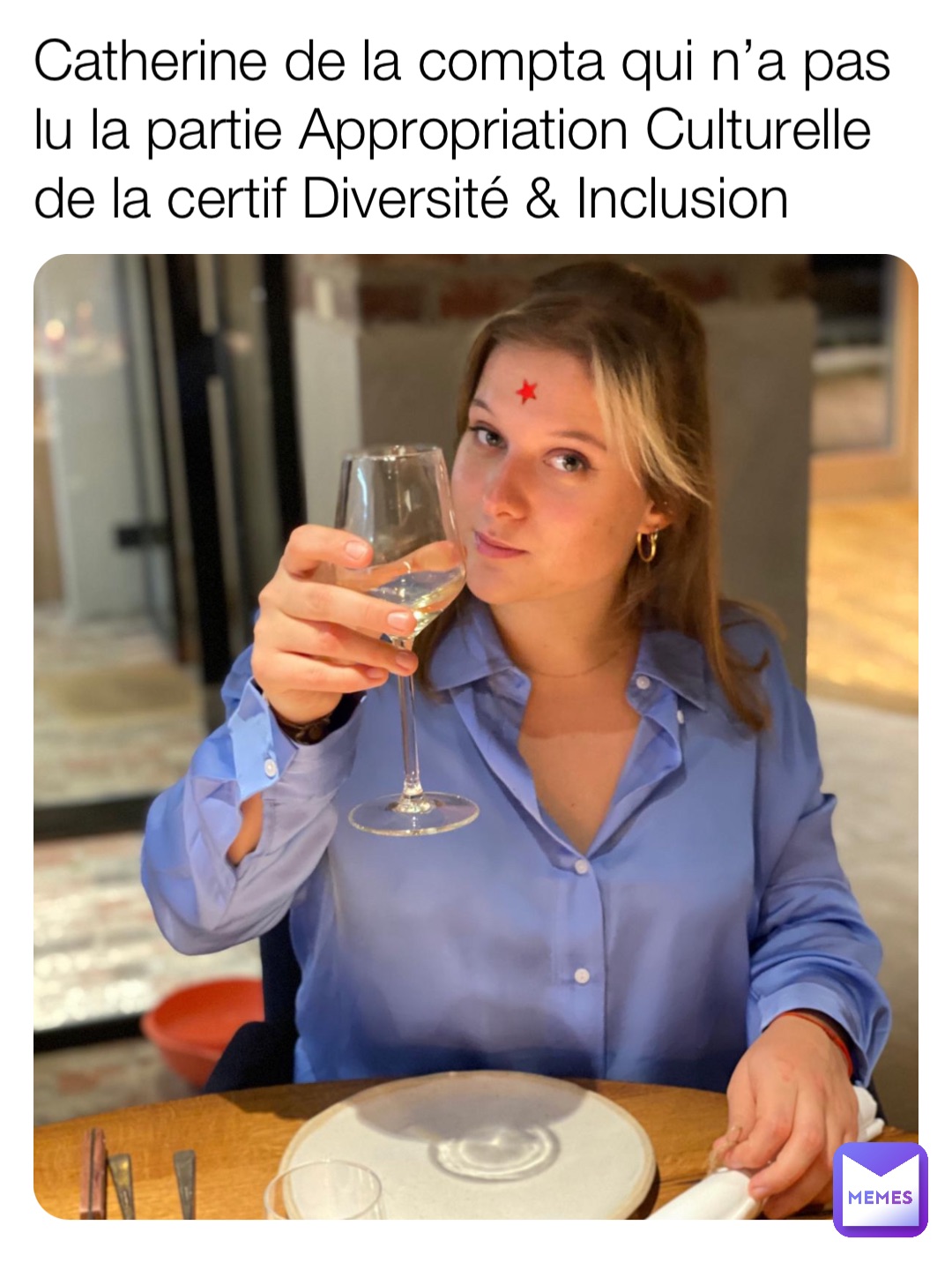 Catherine de la compta qui n’a pas lu la partie Appropriation Culturelle de la certif Diversité & Inclusion