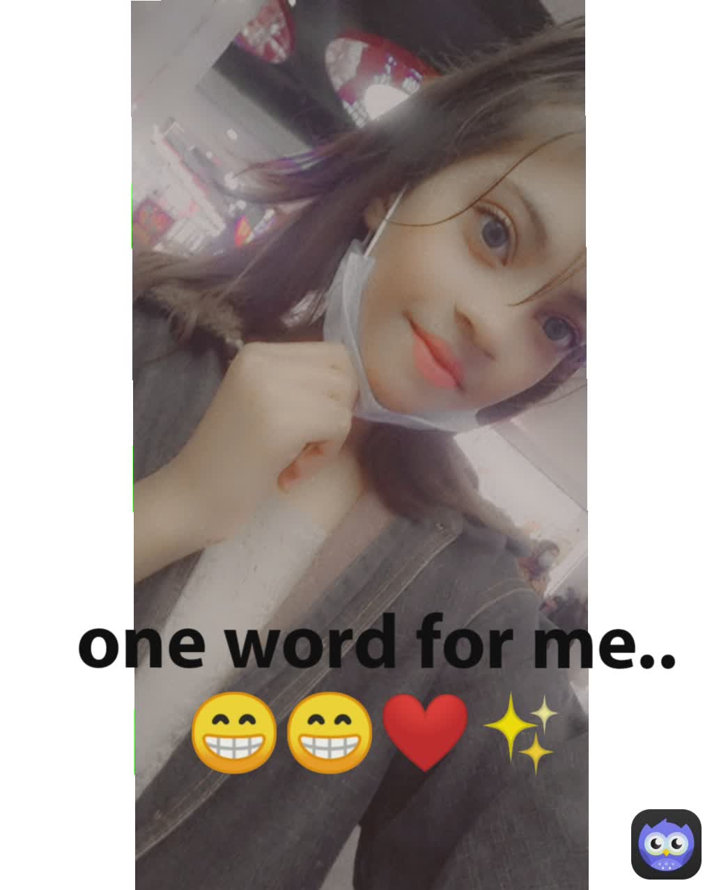 one word for me..😁😁❤️✨