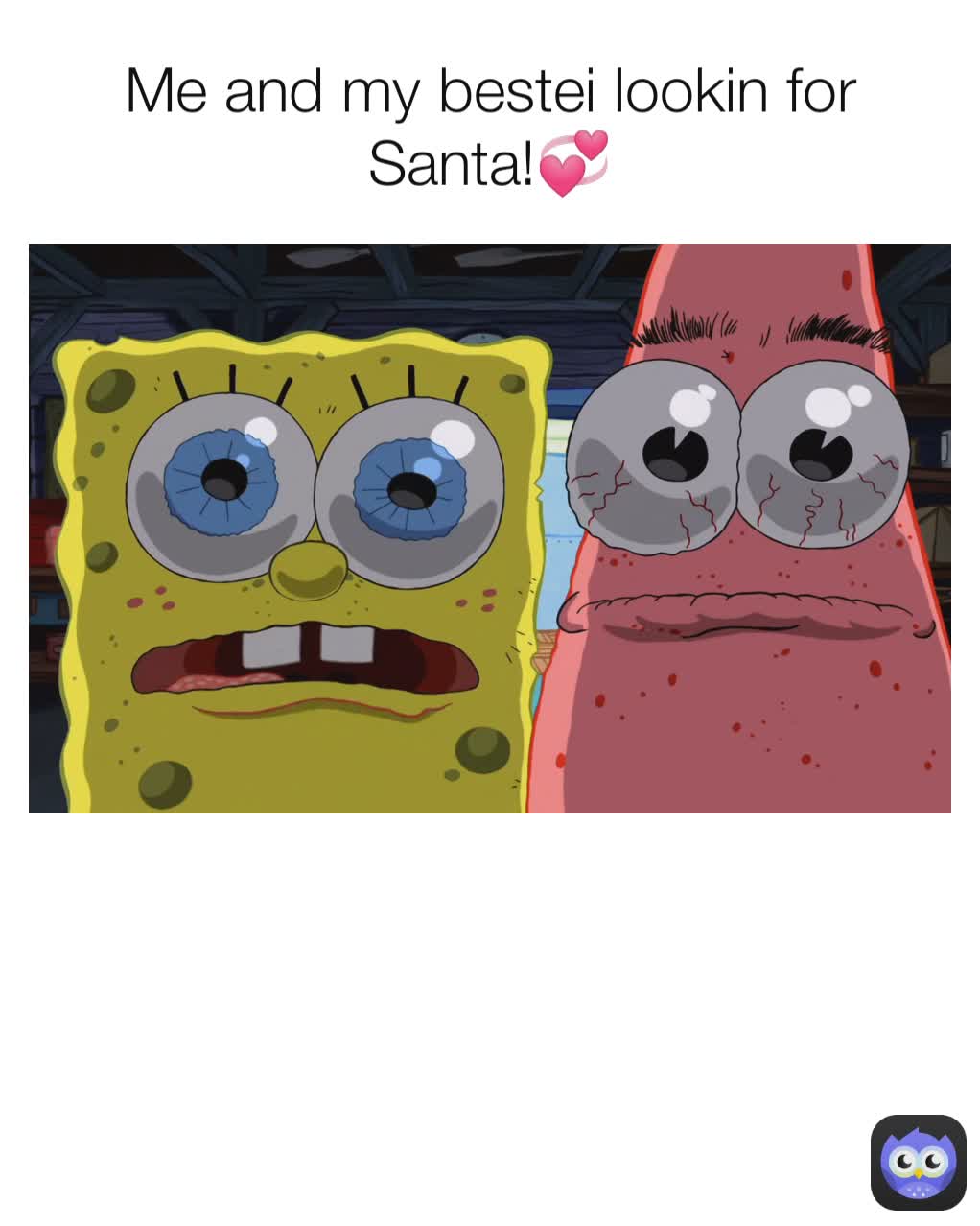 Me and my bestei lookin for Santa!💞