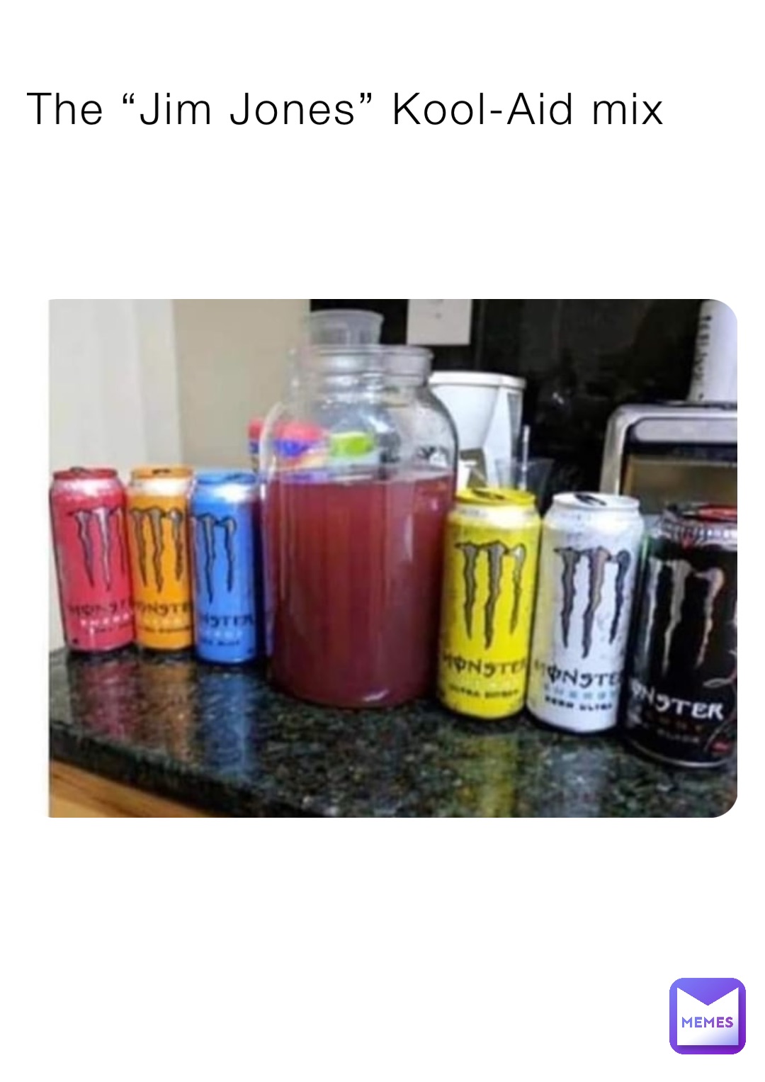 The “Jim Jones” Kool-Aid mix