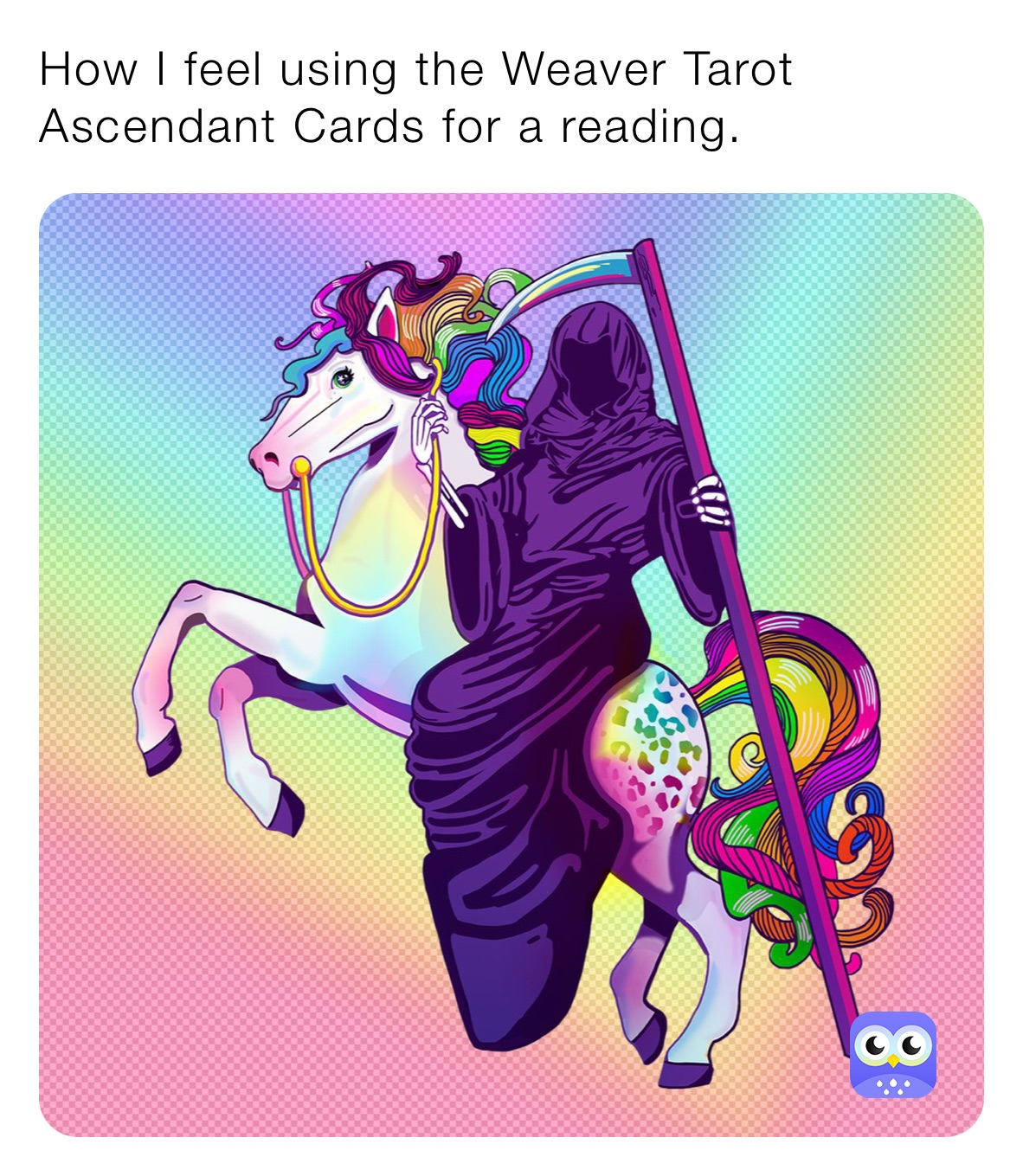 How I feel using the Weaver Tarot Ascendant Cards for a reading.
