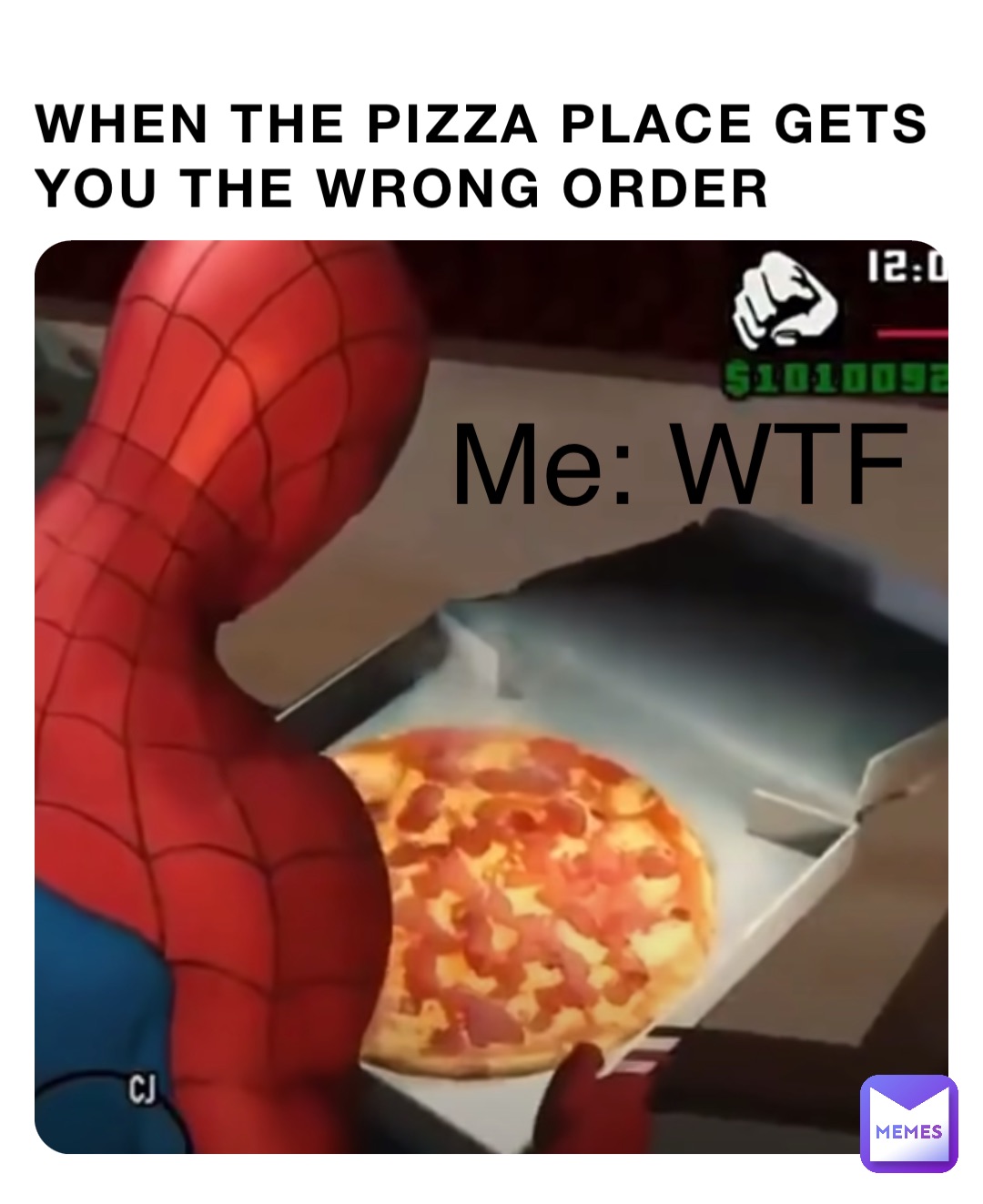 When the pizza place gets you the wrong order Me: WTF