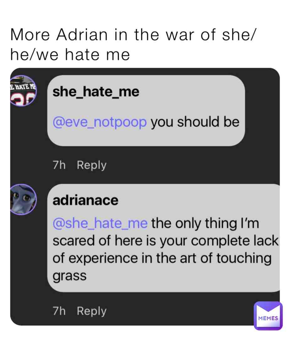 #hehatemeisoverparty we love you Adrian
