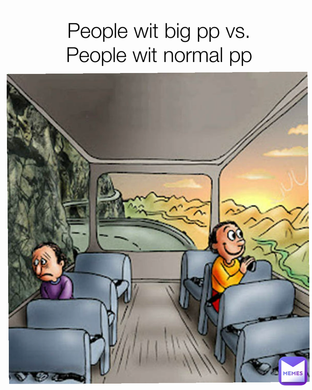People wit big pp vs. People wit normal pp
