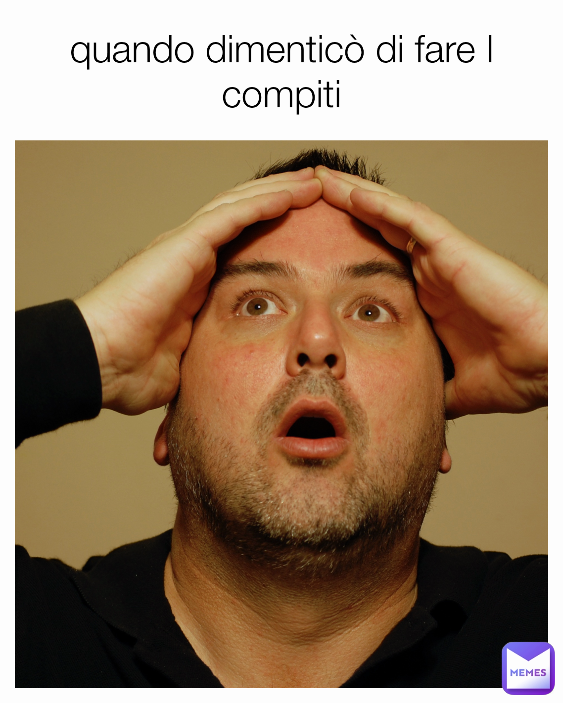 quando dimenticò di fare I compiti