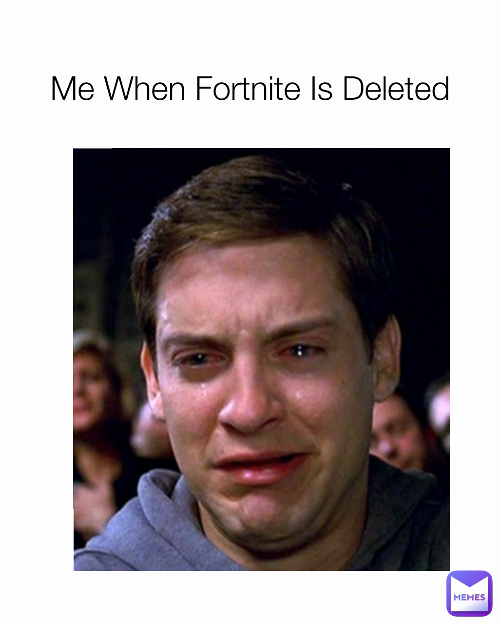 Me When Fortnite Is Deleted