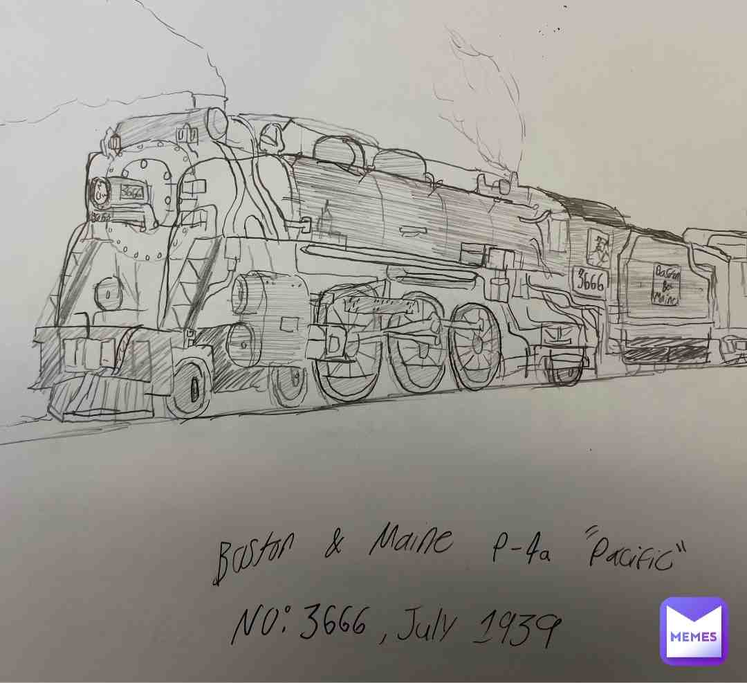 B&M P-4a No. 3666, a locomotive that crashed into a river