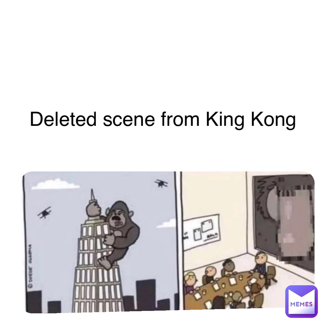 Deleted scene from King Kong