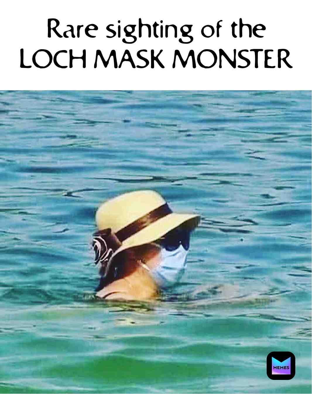 Rare sighting #memes #memewars #trending #lochmask #lochmaskmonster #masks #covid19 #memers #Qanon #qanon #Q #Qgroups #memeshare