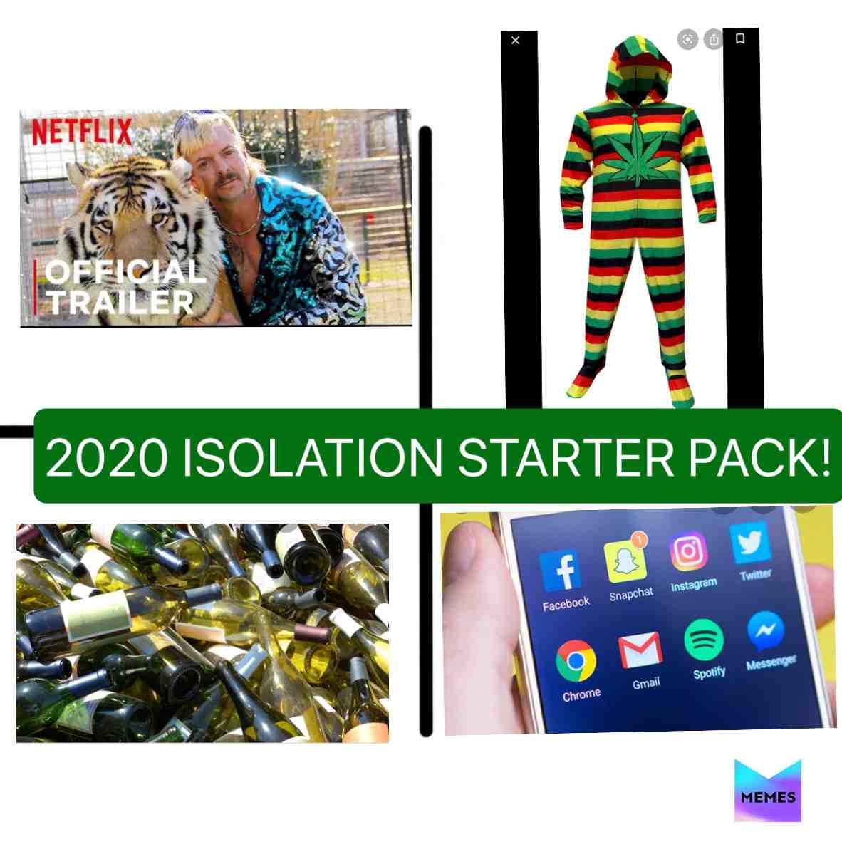 2020 #isolationstarterpack