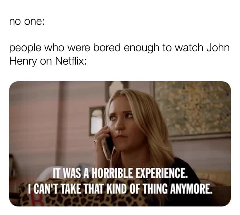 #johnhenry  #netflix