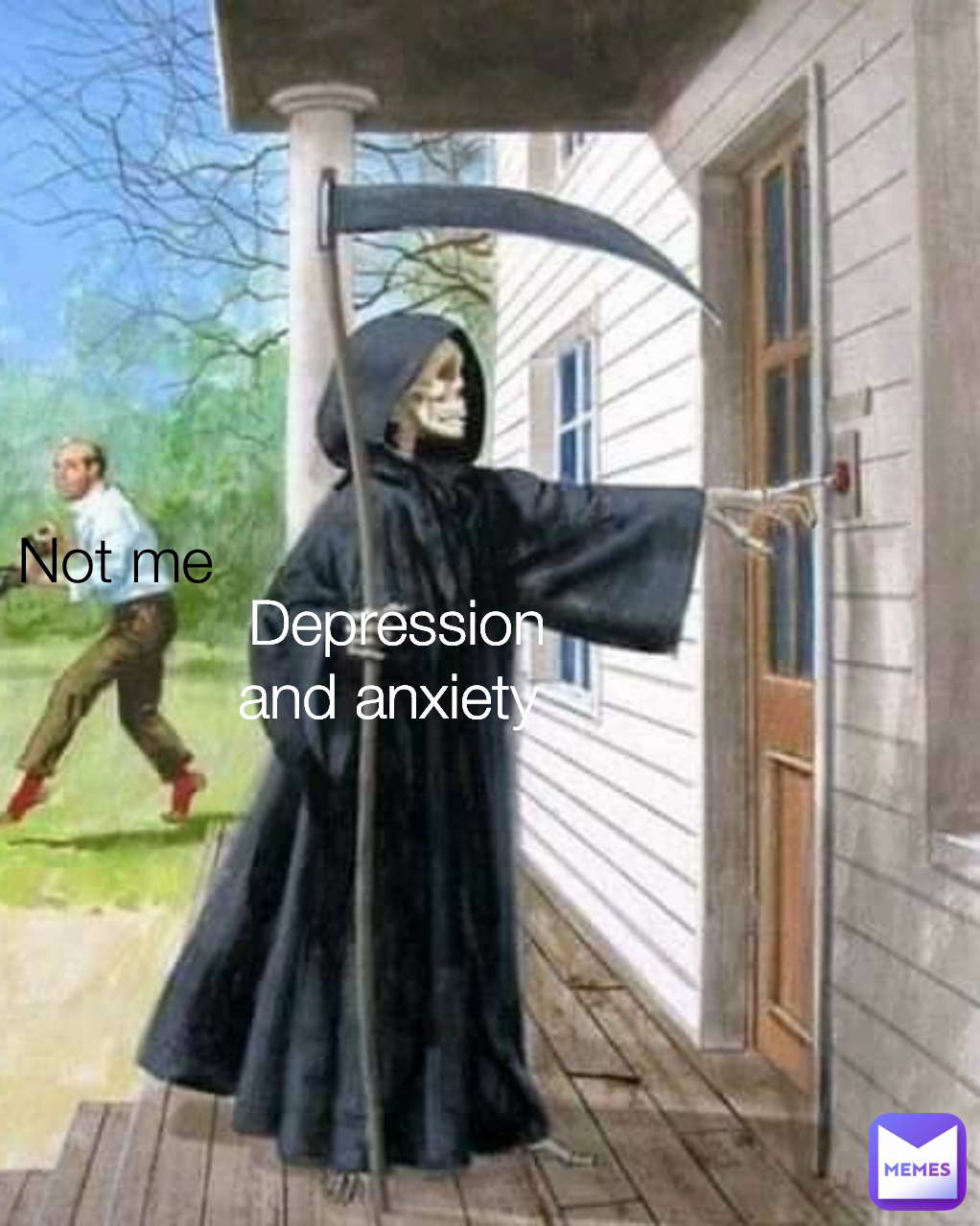 Not me Depression and anxiety 