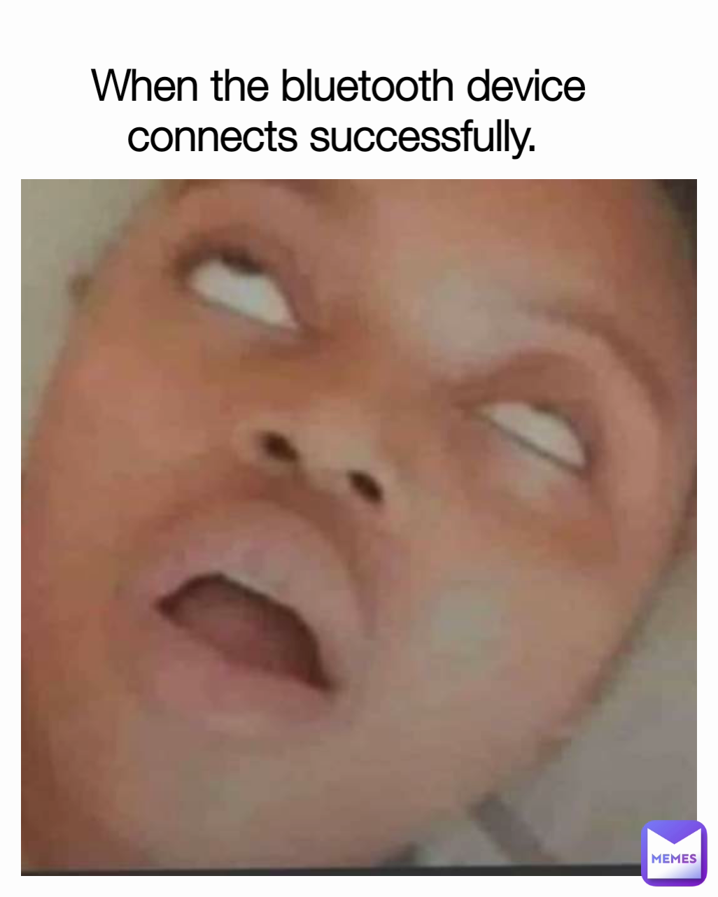 When the bluetooth device connects successfully. | @m.kamarasekou 