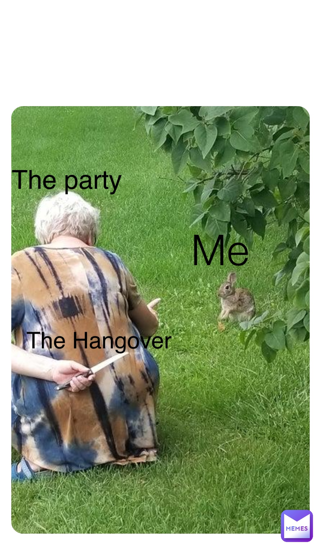Me The Hangover The party