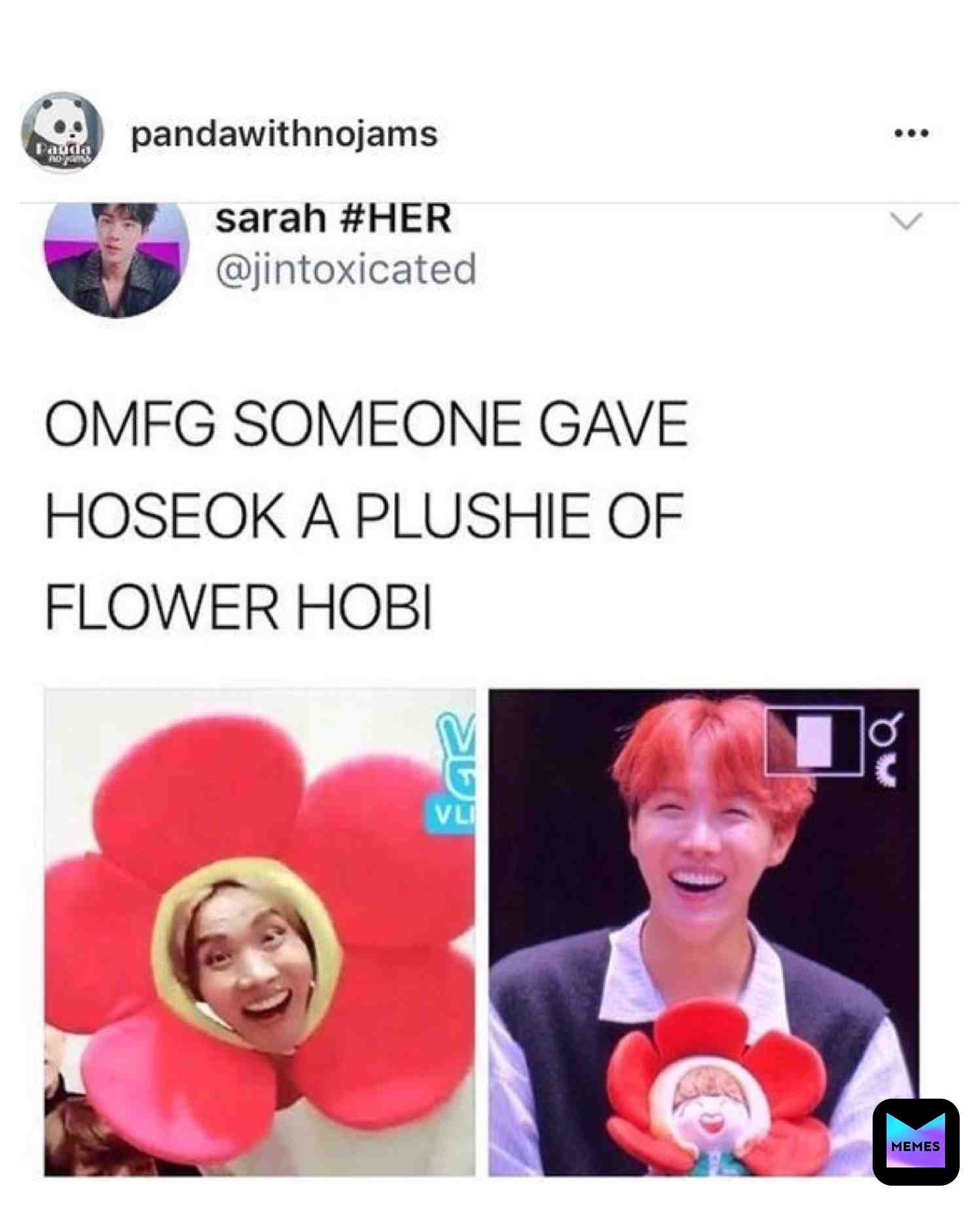 Meme shared by @Jimins_Lost_Jams_