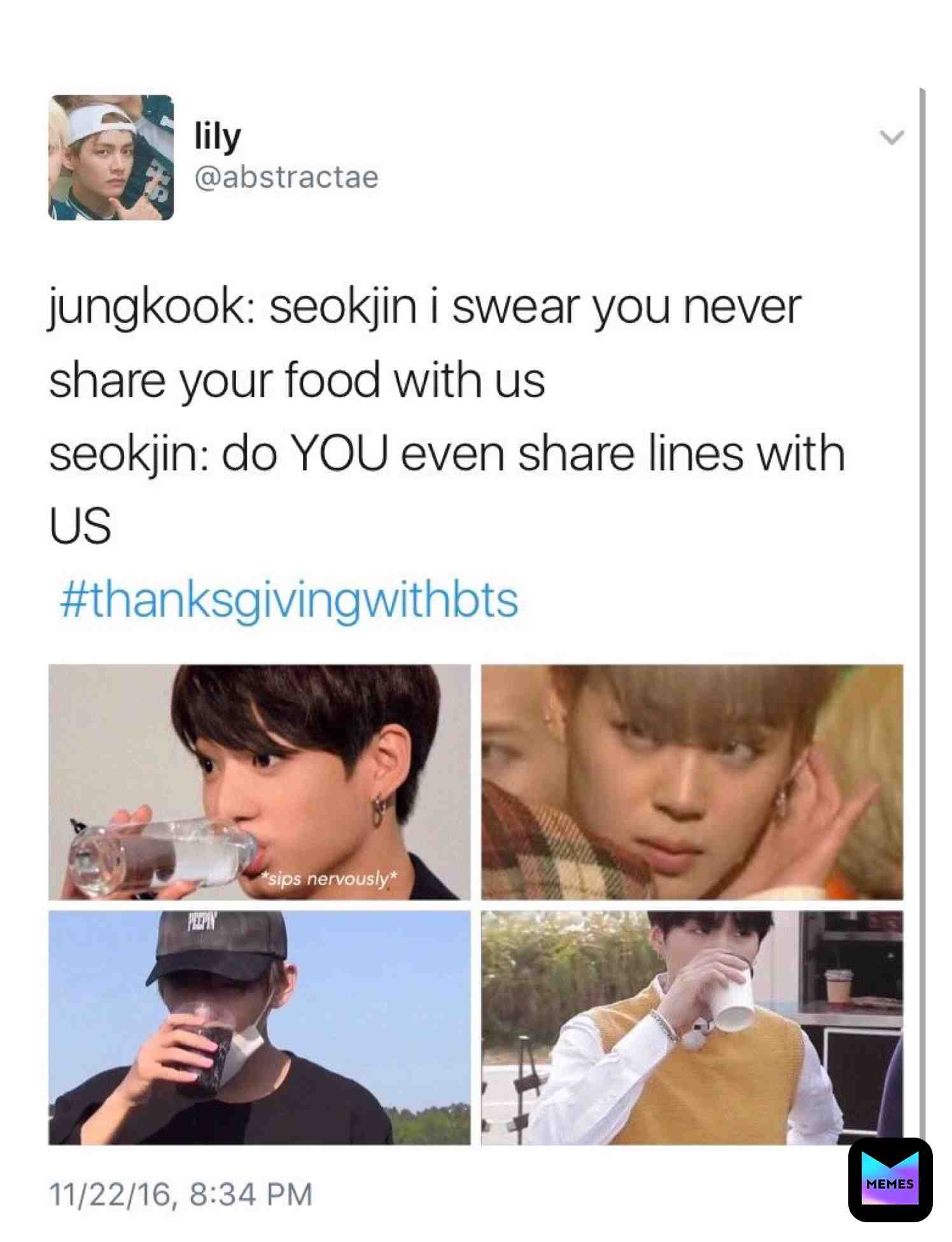 Meme shared by @Jimins_Lost_Jams_