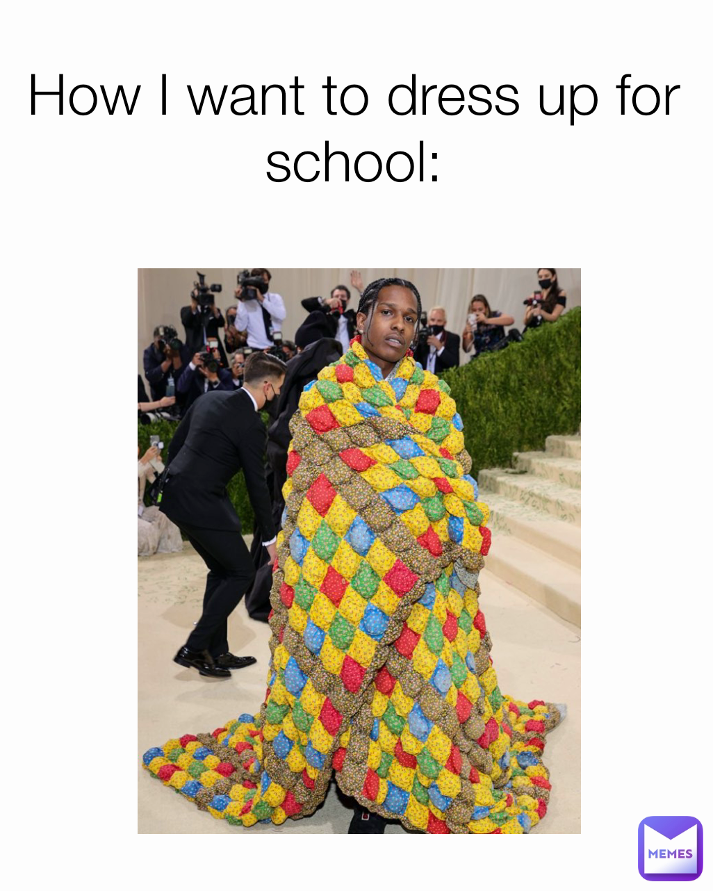 How I want to dress up for school:
