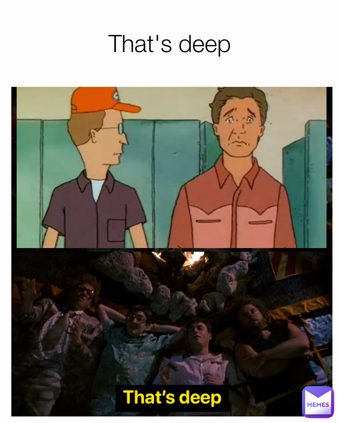 That's deep