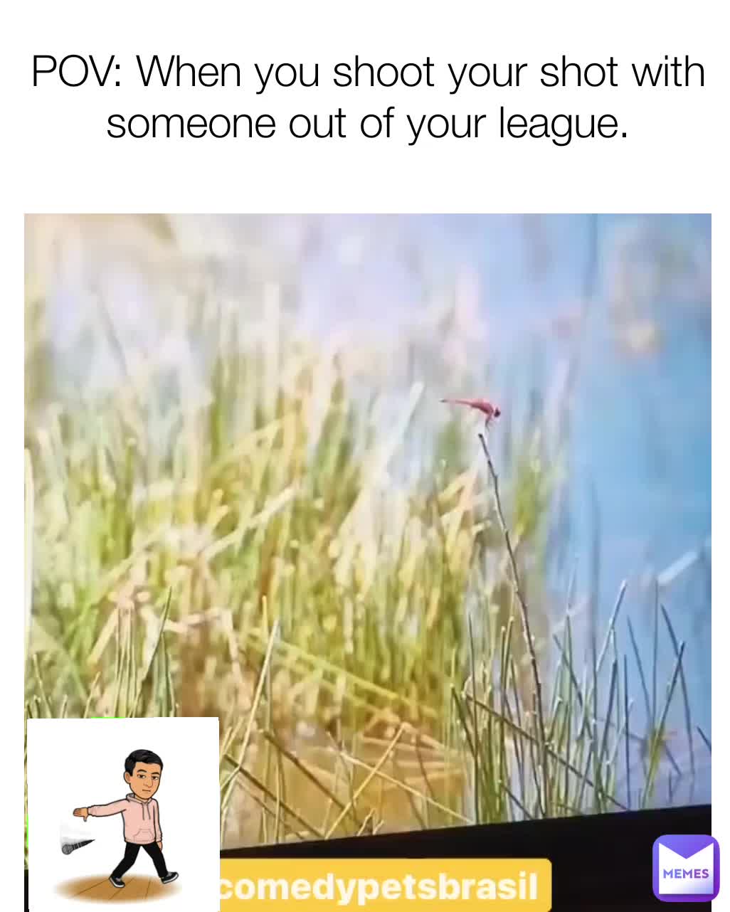 POV When you shoot your shot with someone out of your league