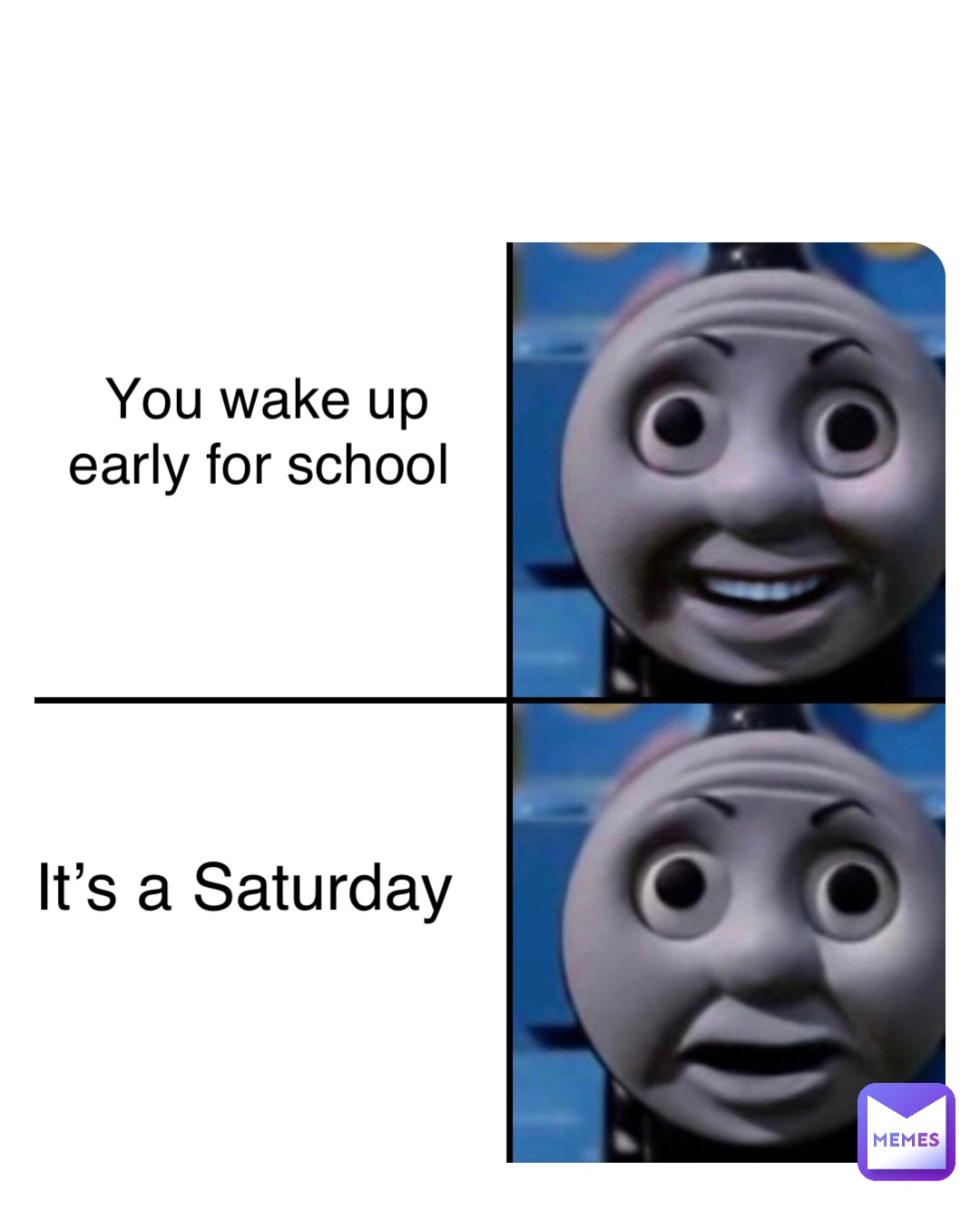 Double tap to edit You wake up early for school It’s a Saturday