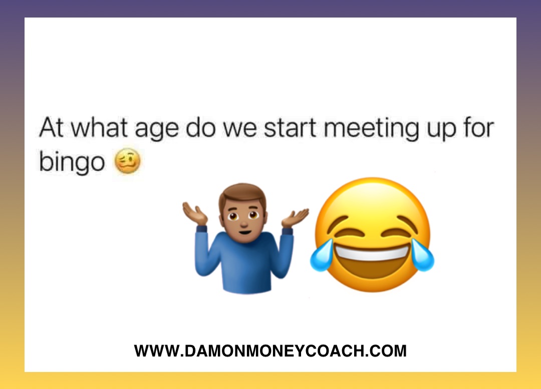 Double tap to edit www.damonmoneycoach.com 🤷🏽‍♂️😂