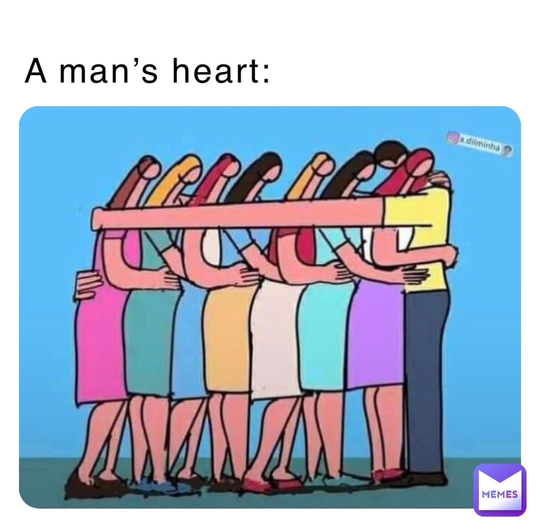 A man’s heart: