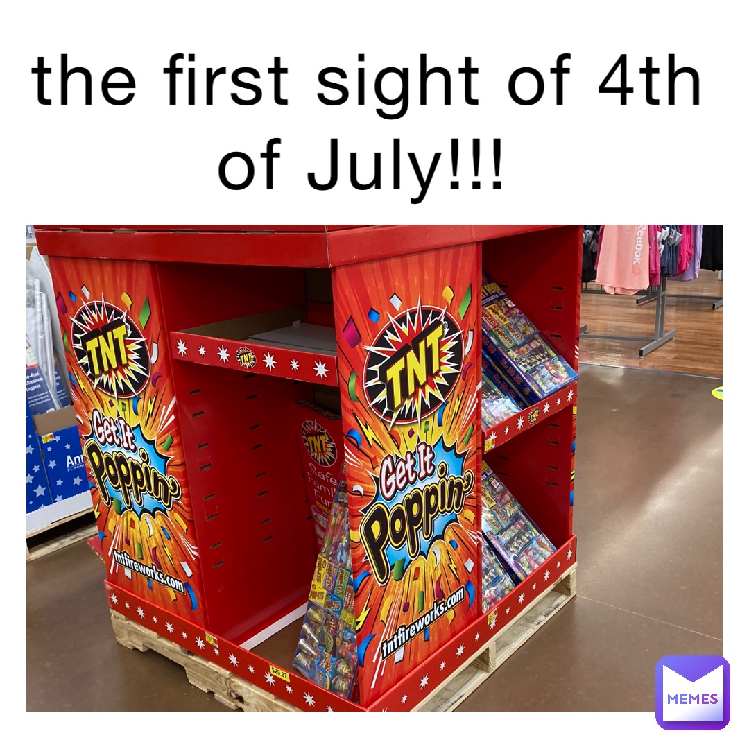 the first sight of 4th of July!!!