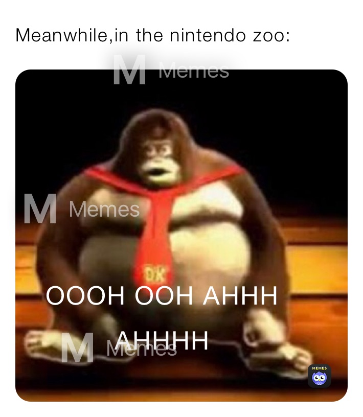 Meanwhile,in the nintendo zoo:
