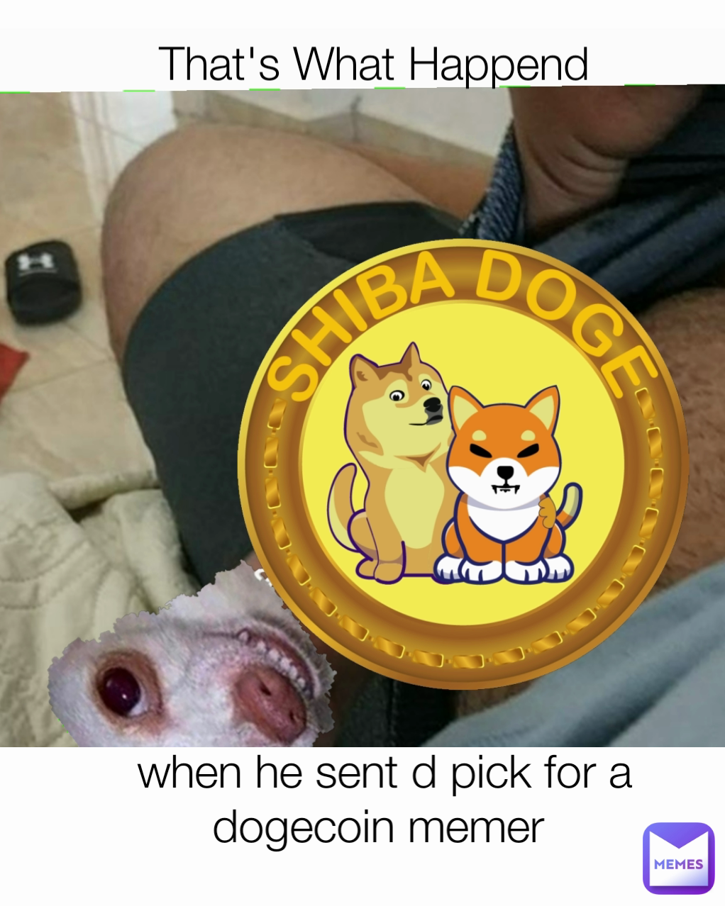That's What Happend when he sent d pick for a dogecoin memer 