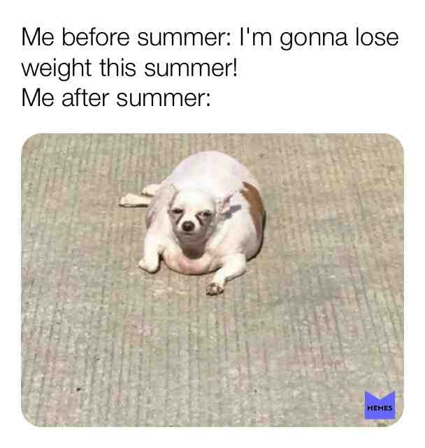 #summer #summerbody #losingweight #relatable #summermemes #weightlossmemes