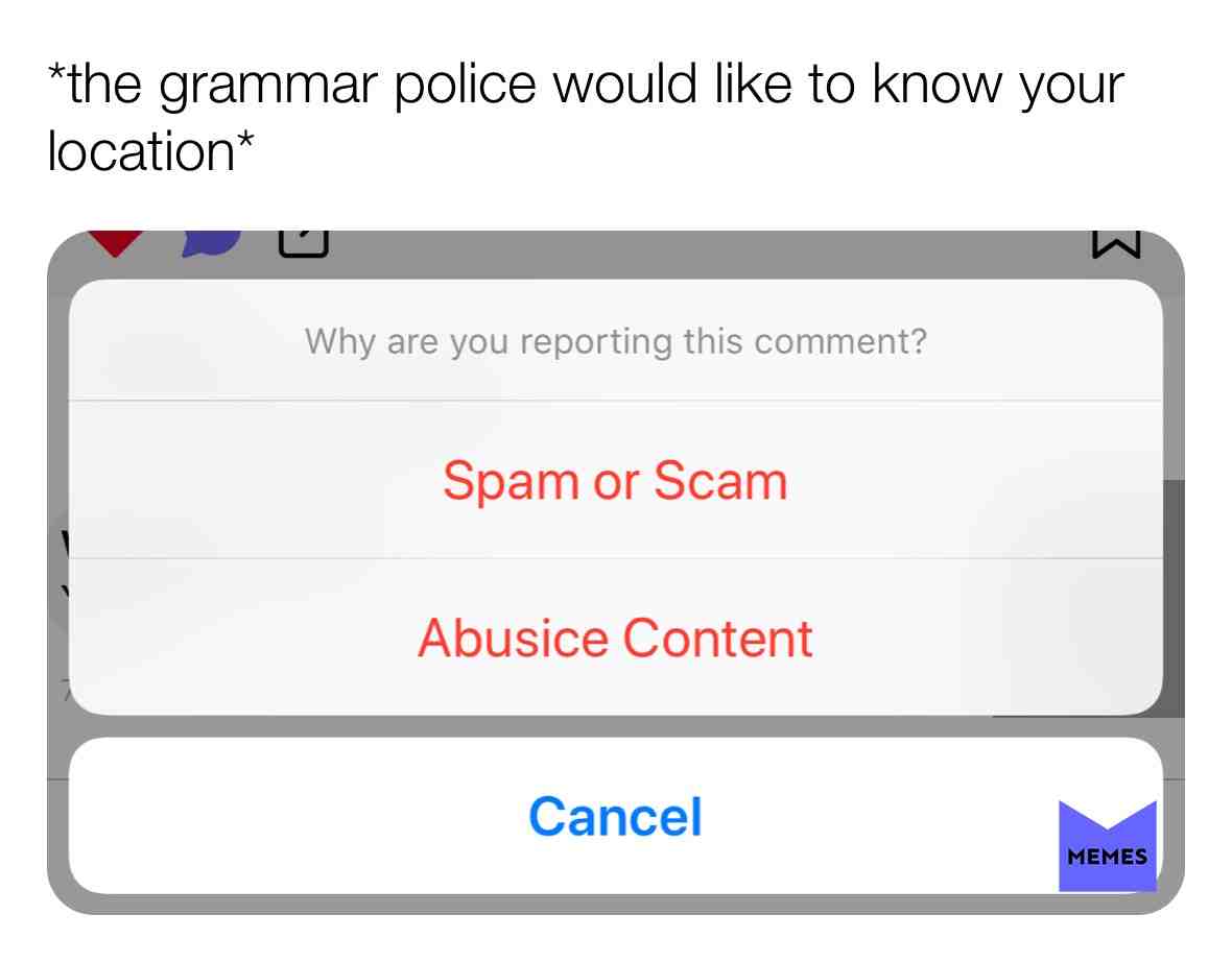Is abuscice a word?