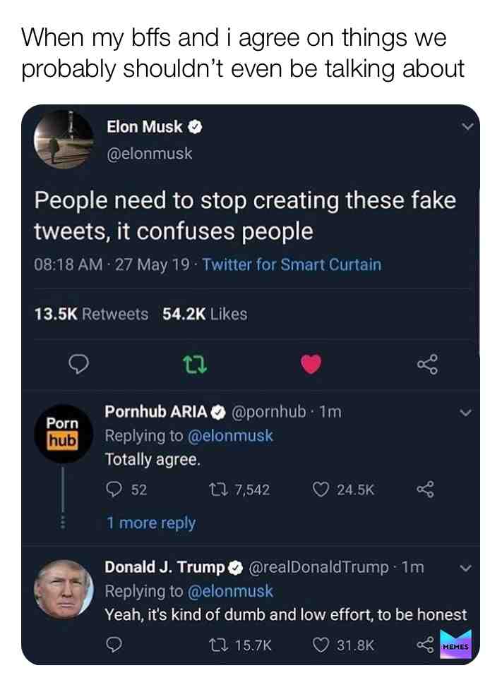 Just a potato. With her buddies, radish and carrot. Irl my bff Annabelle would be “Elon Musk” I would be “Donald Trump” and Briley would be “Pornhub”