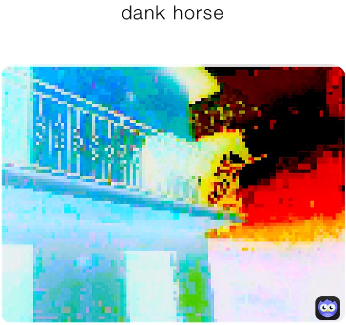 dank horse 
