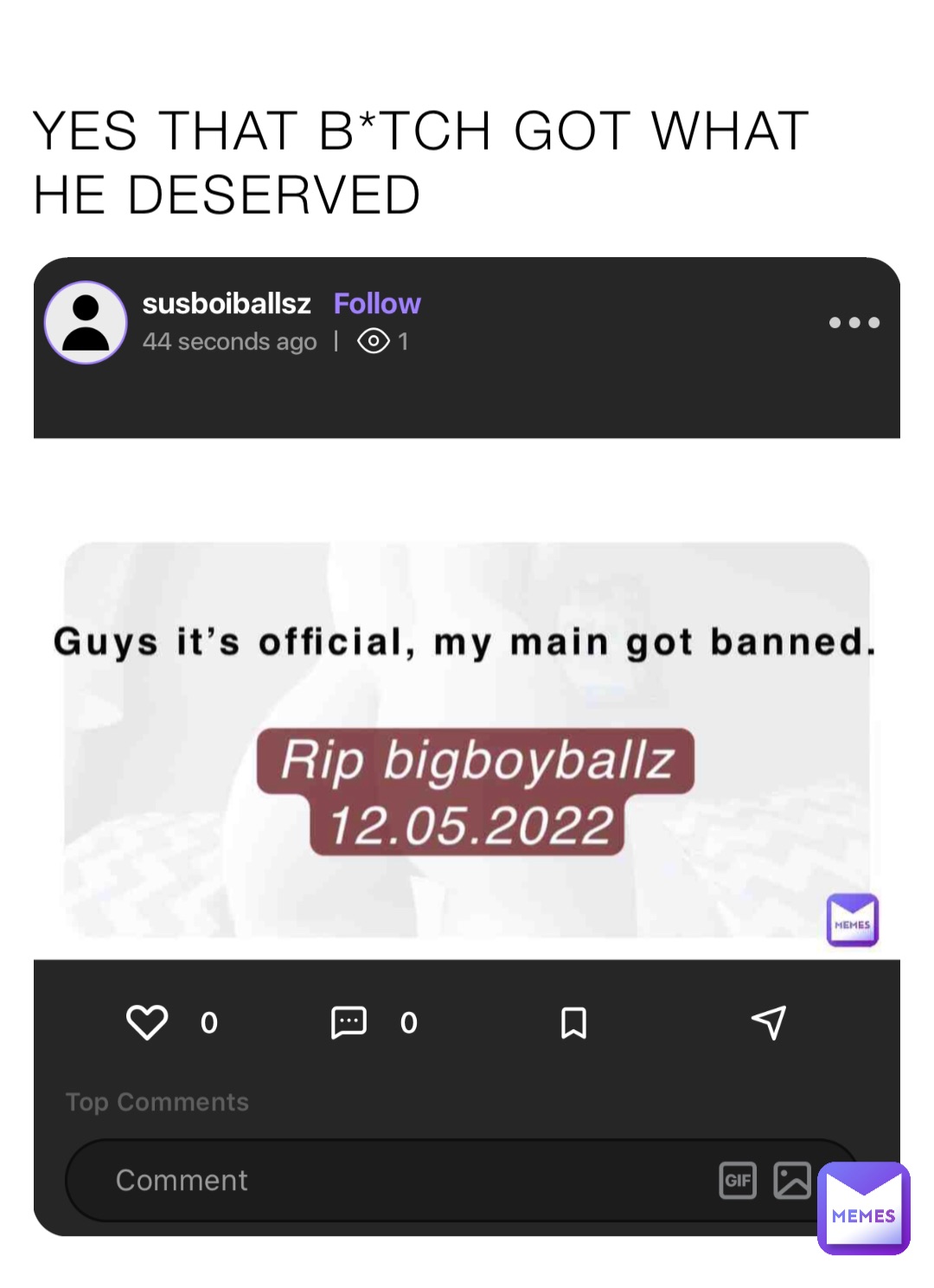 YES THAT B*TCH GOT WHAT HE DESERVED