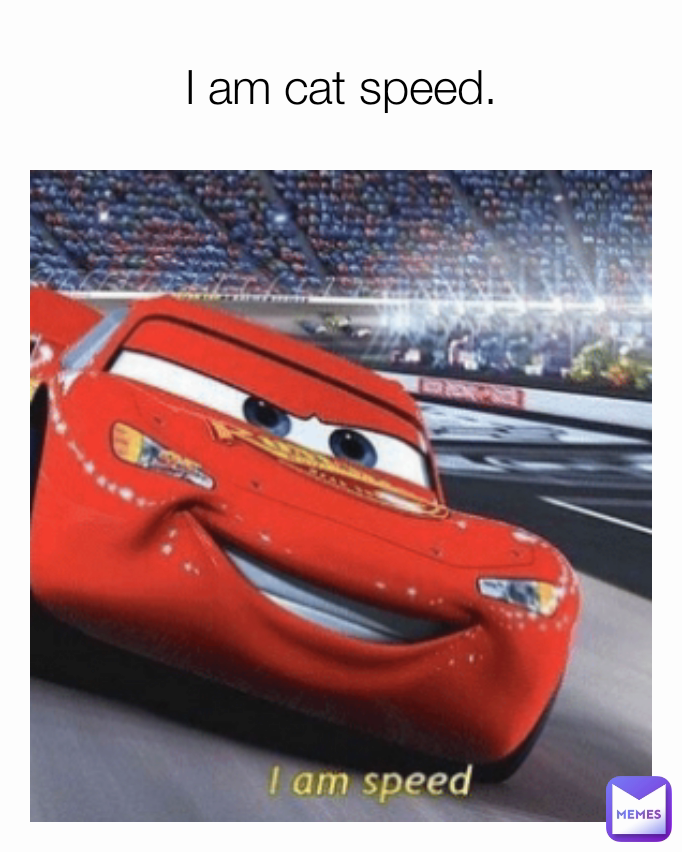 I am cat speed.