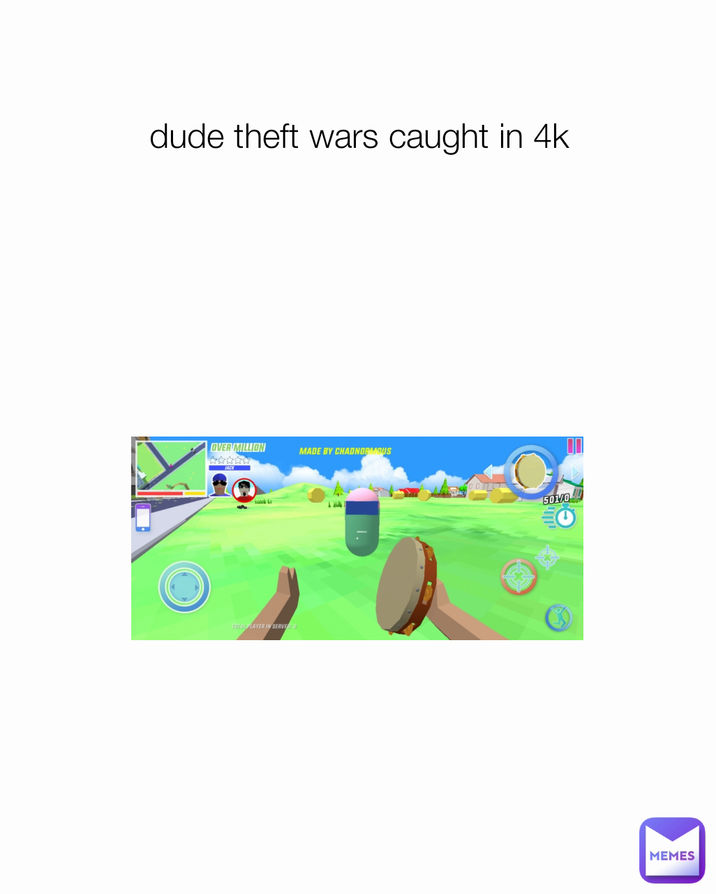 dude theft wars caught in 4k