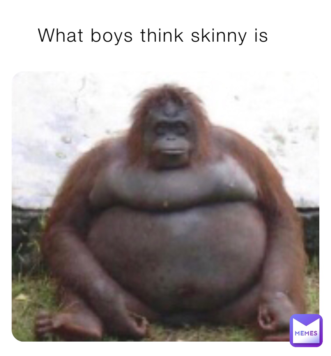 What boys think skinny is
