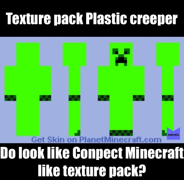 minecraft creeper texture pack