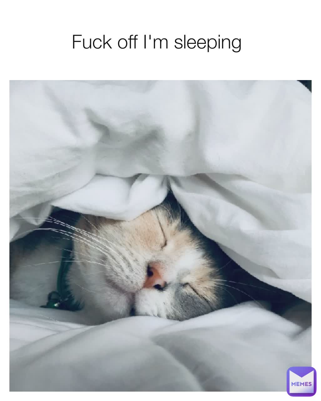 Fuck off I'm sleeping 