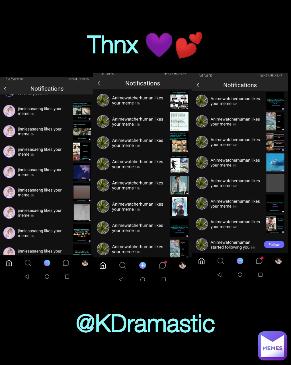 Type Text Thnx 💜💕 Type Text @KDramastic 